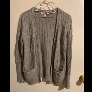 Grey cardigan